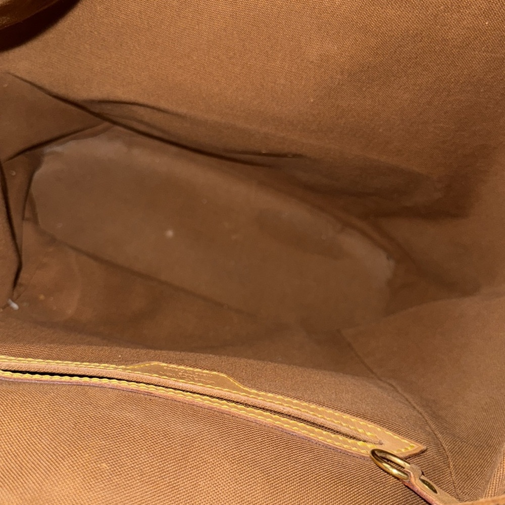 Louis Vuitton Monogram Backpack in Rich Brown and Tan - Picture 14 of 16